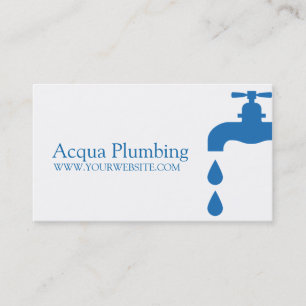 Plumbing Company Business Card