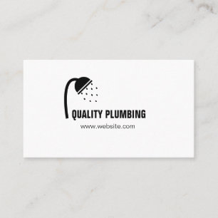Plumbing Plumber Faucet Water Handyman Maintenance Business Card