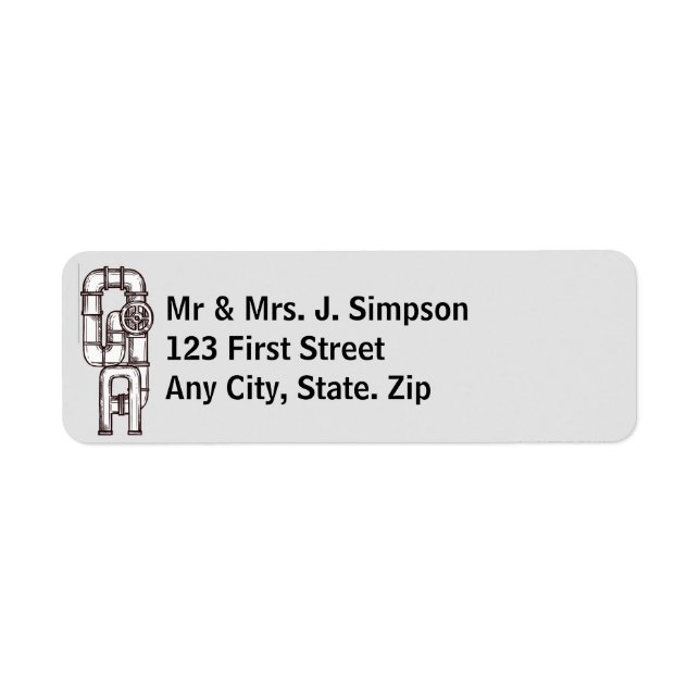 Plumbing Plumber Pipes Custom (Front)