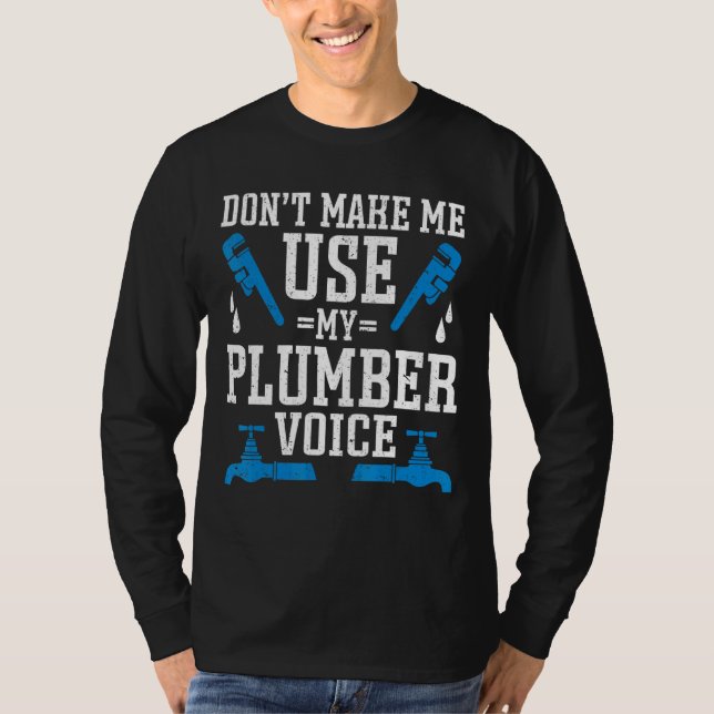 Plumbing Plumber T-Shirt (Front)