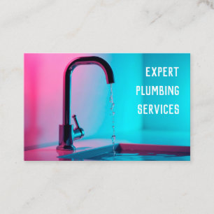 Plumbing Services Business Card