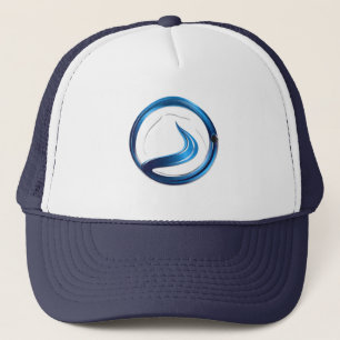 plumbing services logo trucker hat