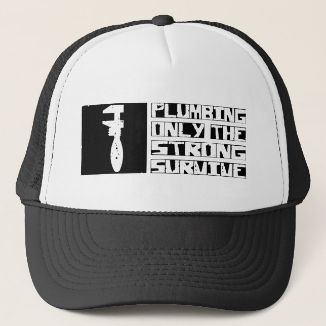 Plumbing Survive Trucker Hat (Front)