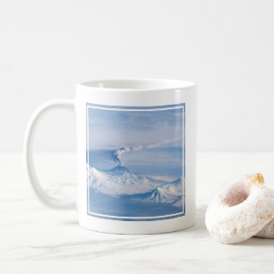 Plume Emanating From Kliuchevskoi Volcano. Coffee Mug