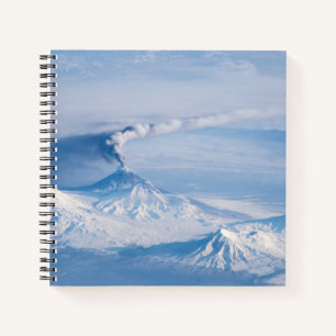 Plume Emanating From Kliuchevskoi Volcano. Notebook