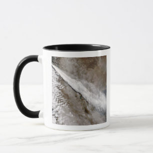 Plume from eruption of Chaiten volcano, Chile Mug