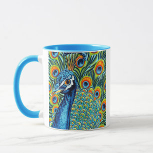 Plumed Peacock I Mug