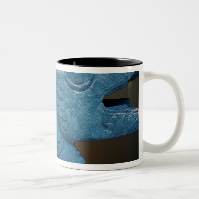 Plumed Serpent, 800-900 AD Two-Tone Coffee Mug (Right)