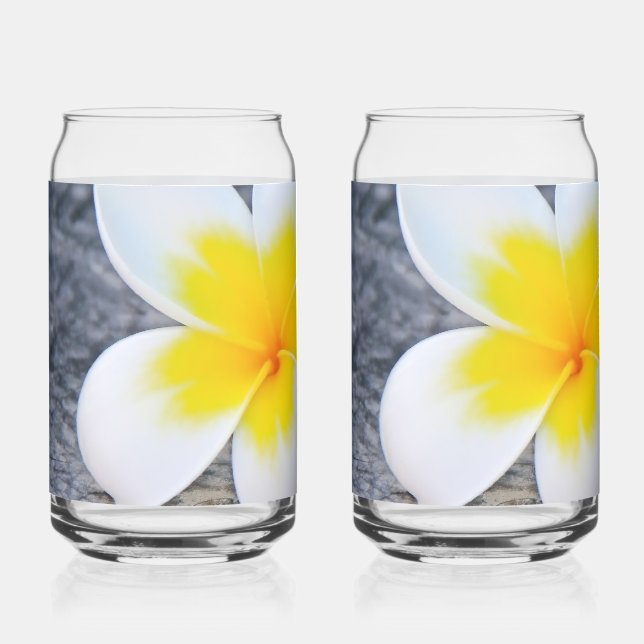plumeria can glass (Front)