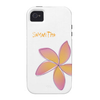 Plumeria Vibe iPhone 4 Cover