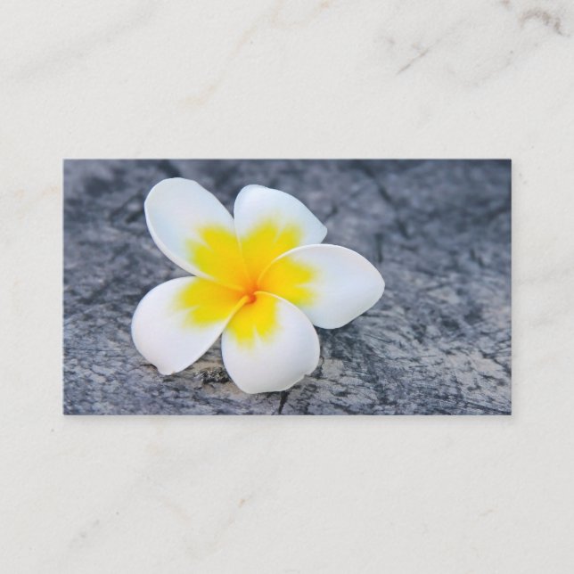 plumeria enclosure card (Front)