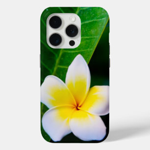 Plumeria Flower Photography iPhone 15 Pro Case
