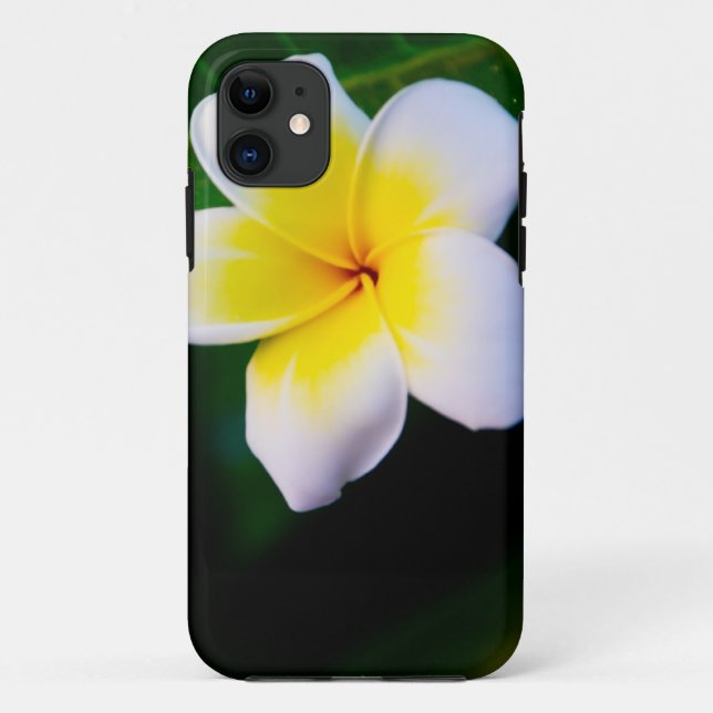 Plumeria Flower Photography Case-Mate iPhone Case (Back)
