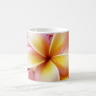 Plumeria Frangipani Hawaii Flower Flowers Template Coffee Mug