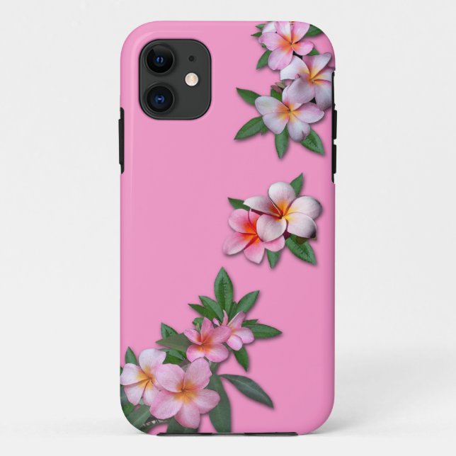 Plumeria iPhone Case (Back)