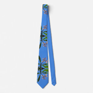 Plumeria Tie