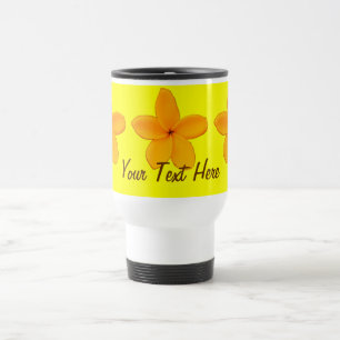 Plumeria Travel Mug