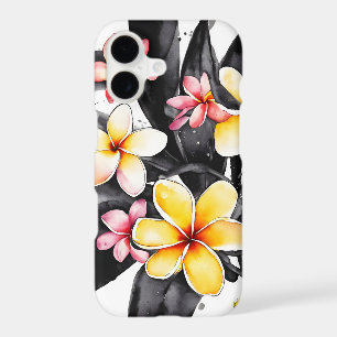 Plumeria - Watercolor flowers