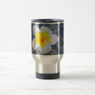 Plumerias Travel Mug
