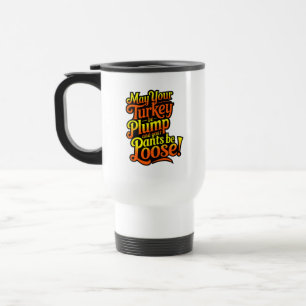 Plump Turkey, Cartoon Diva Turkey, Mug