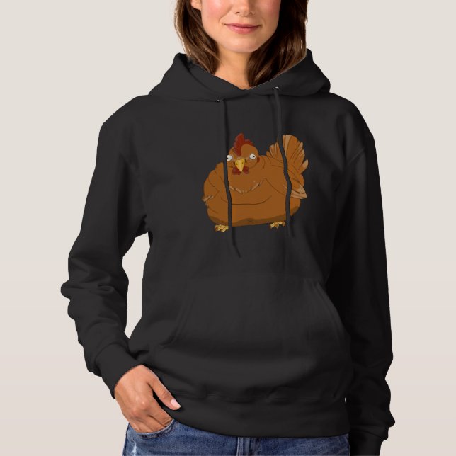 Plumpy Dumpies Chicken   Hoodie (Front)