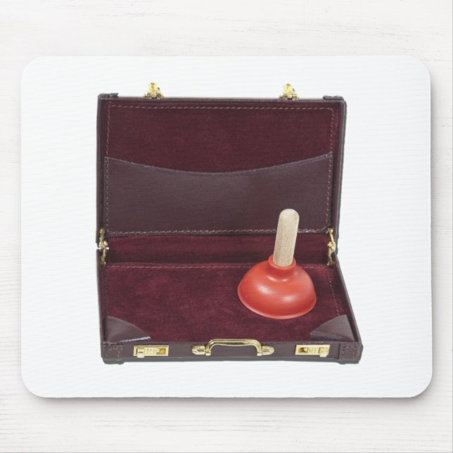 PlungerInBriefcase051411 Mouse Pad (Front)
