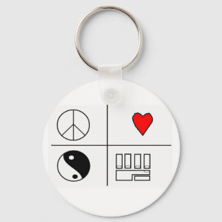 PLUR KEY RING