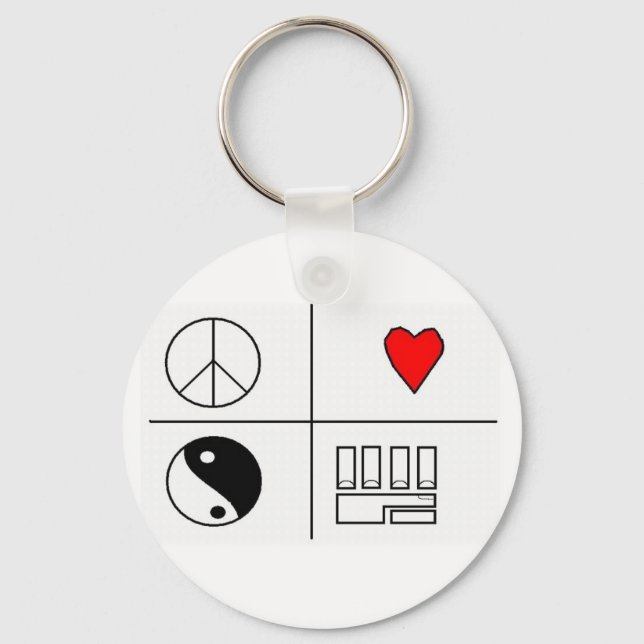 PLUR KEY RING (Front)