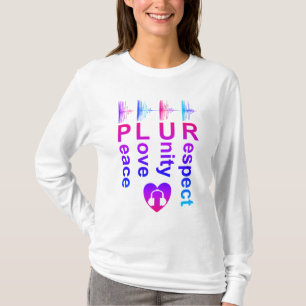 PLUR (Peace Love Unity Respect) Long Sleeve Shirt