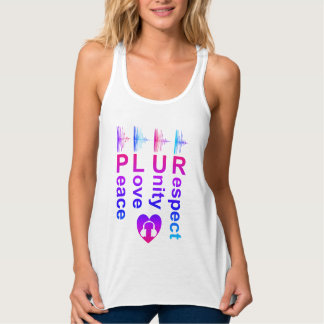 PLUR (Peace Love Unity Respect) Singlet