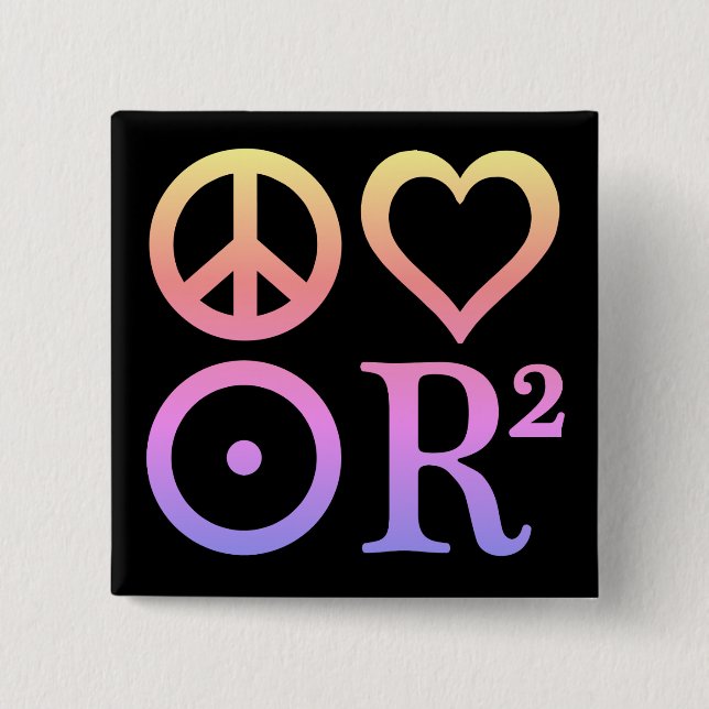 PLUR Symbols Pin (Front)