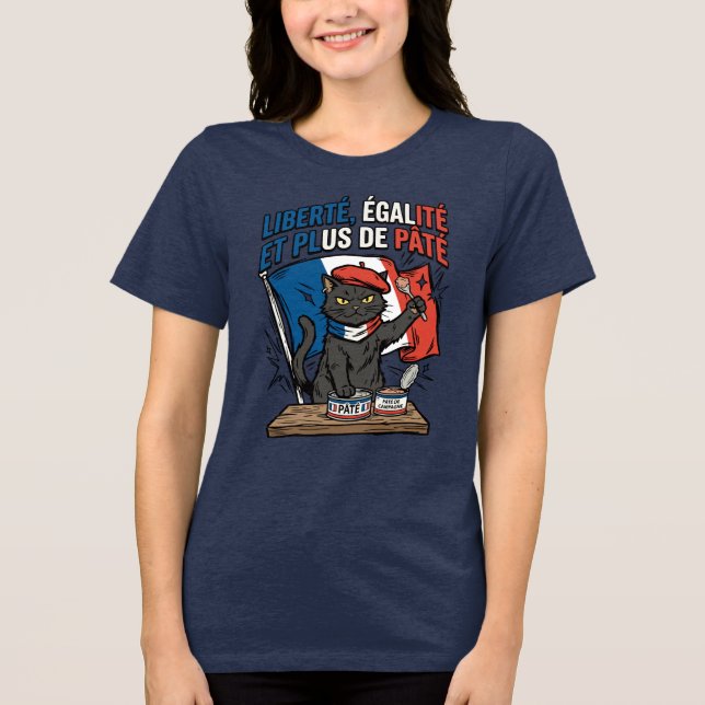 Plus de Pate Tri-Blend Shirt (Front)