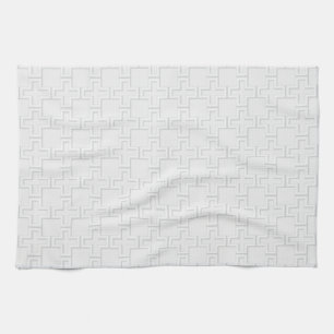 Plus Embossed Surface Pattern Tea Towel