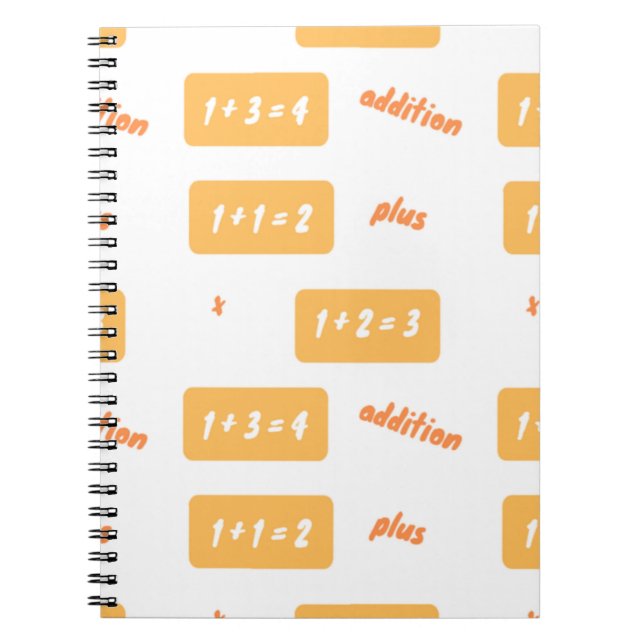 Plus one learning notebook (Front)