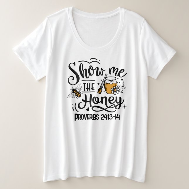  Plus-Size Basic T-Shirt Plus Size T-Shirt (Design Front)