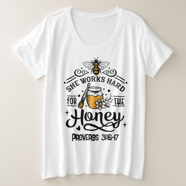  Plus-Size Basic T-Shirt Plus Size T-Shirt (Design Front)