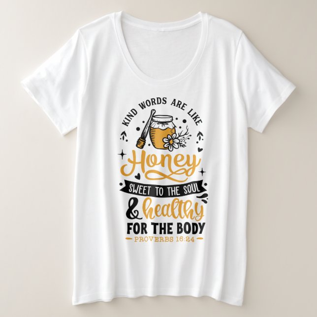  Plus-Size Basic T-Shirt Plus Size T-Shirt (Design Front)