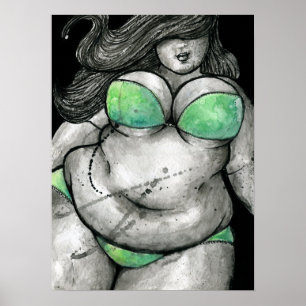 Plus Size Beauty Poster