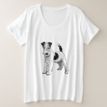 Plus Size Fox Terrier T-Shirt