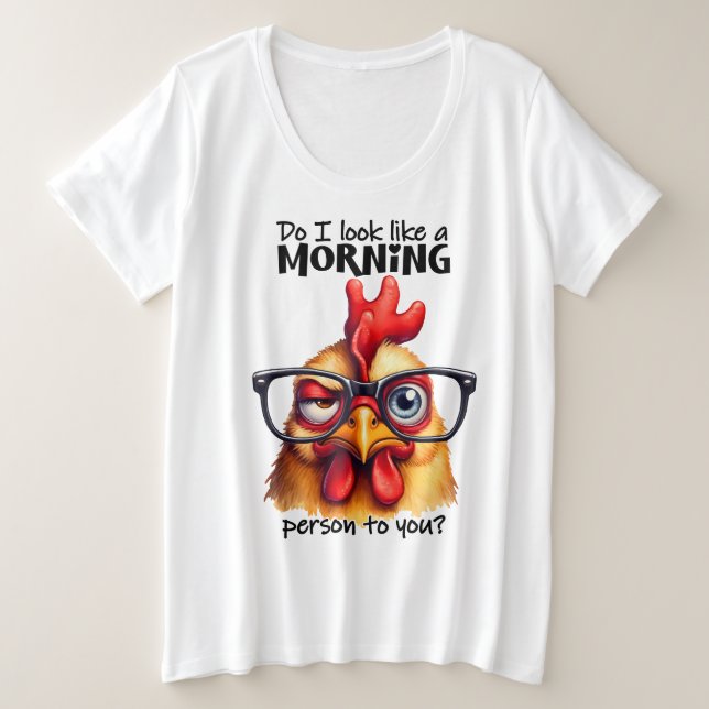 Plus Size T-Shirt (Design Front)