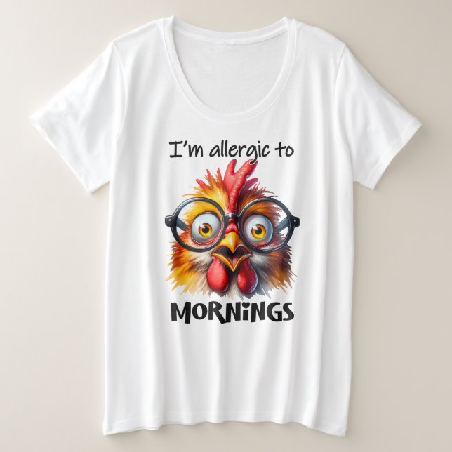 Plus Size T-Shirt (Design Front)