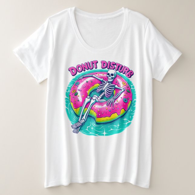 Plus Size T-Shirt (Design Front)