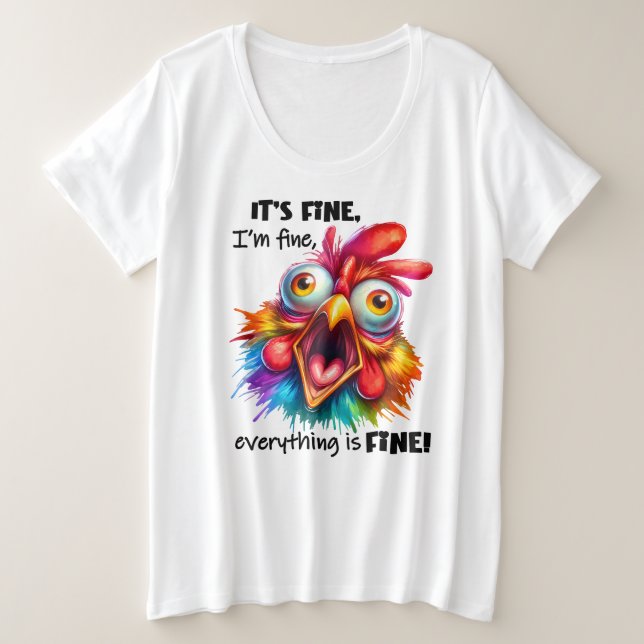 Plus Size T-Shirt (Design Front)