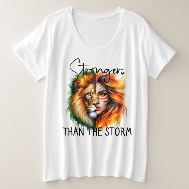 Plus Size -T-Shirt Plus Size T-Shirt (Design Front)