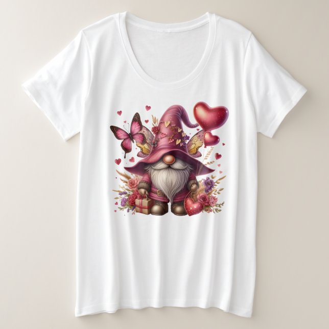 Plus Size -T-Shirt T-Shirt (Design Front)