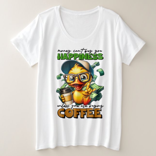 Plus Size -T-Shirt T-Shirt (Design Front)