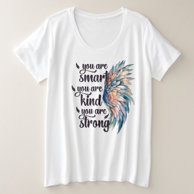 Plus Size -T-Shirt T-Shirt (Design Front)