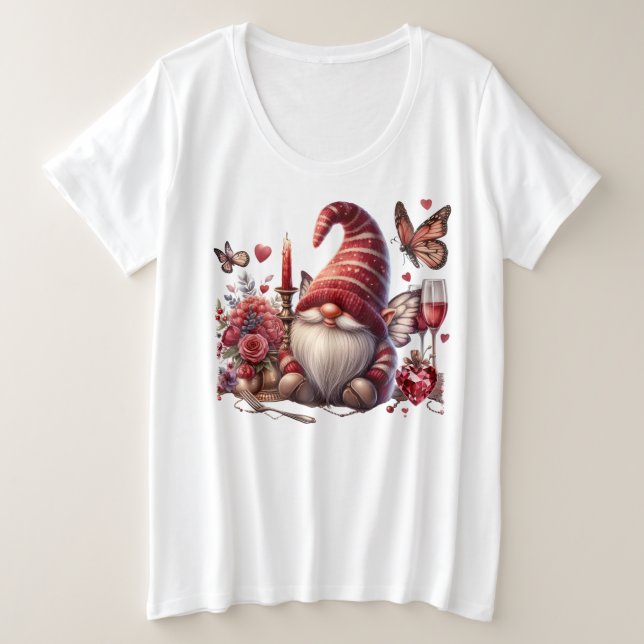 Plus Size -T-Shirt T-Shirt (Design Front)