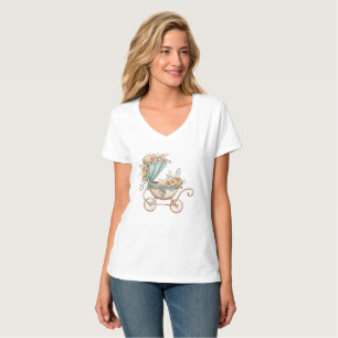 Plus Size T-Shirts Grandma Baby Shower Gift
