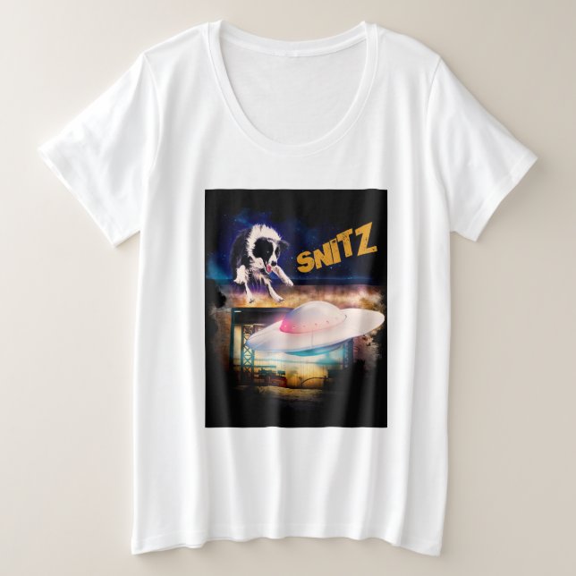 plus size tshirt with Snitz (Design Front)